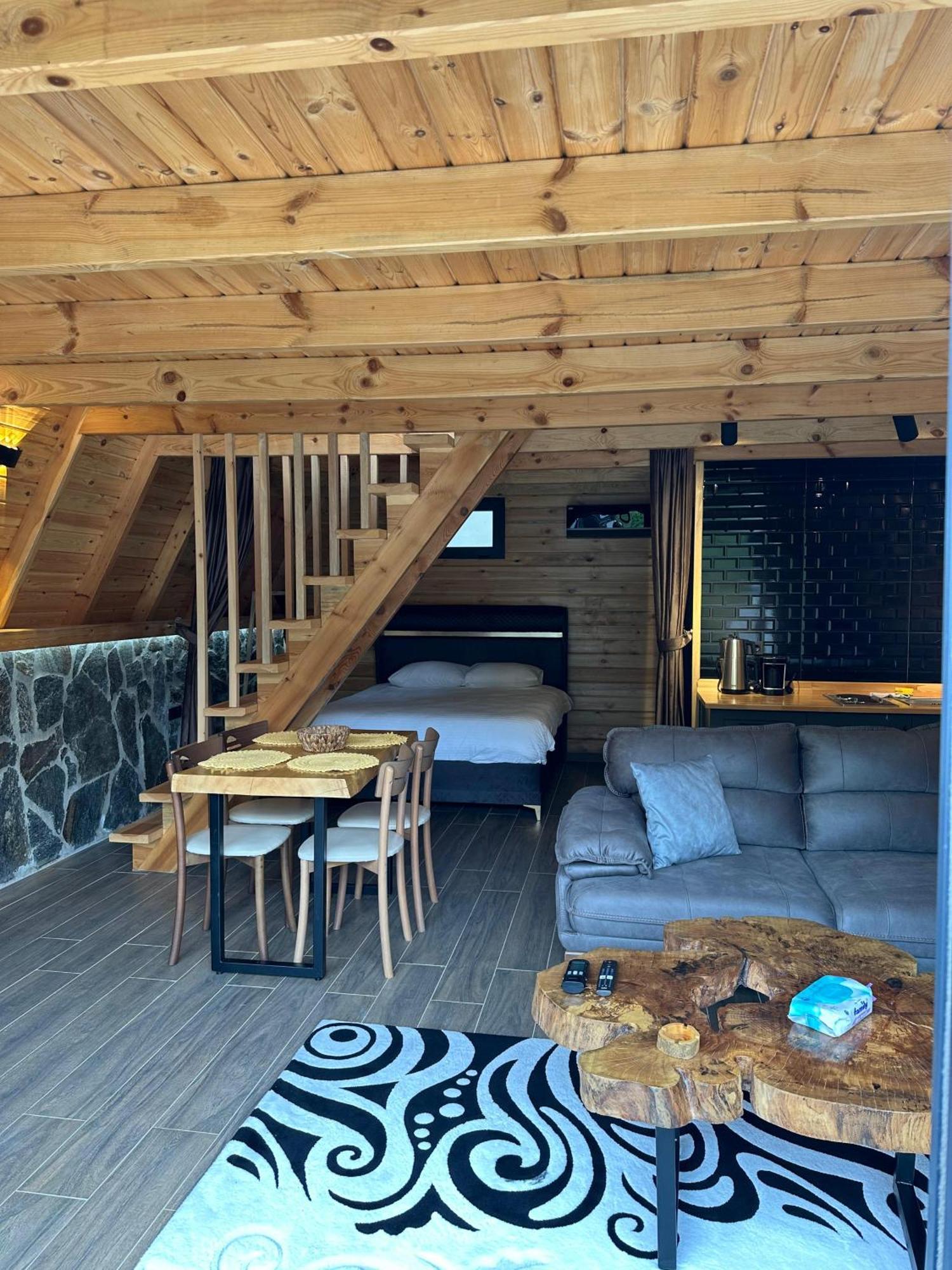 Ruby Bungalov Dogal Yasam Evleri Bed and Breakfast Pazar  Exterior foto
