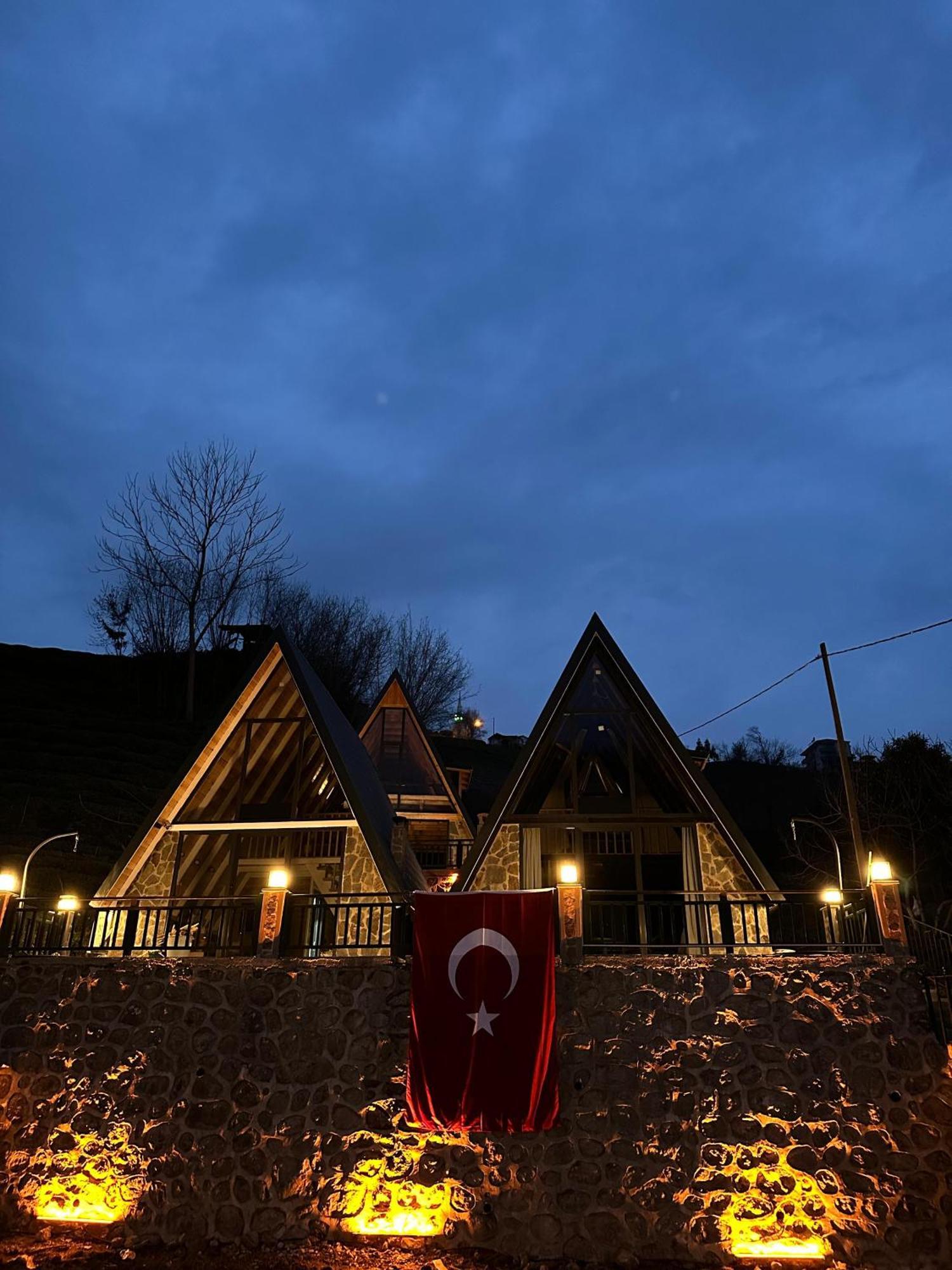 Ruby Bungalov Dogal Yasam Evleri Bed and Breakfast Pazar  Exterior foto